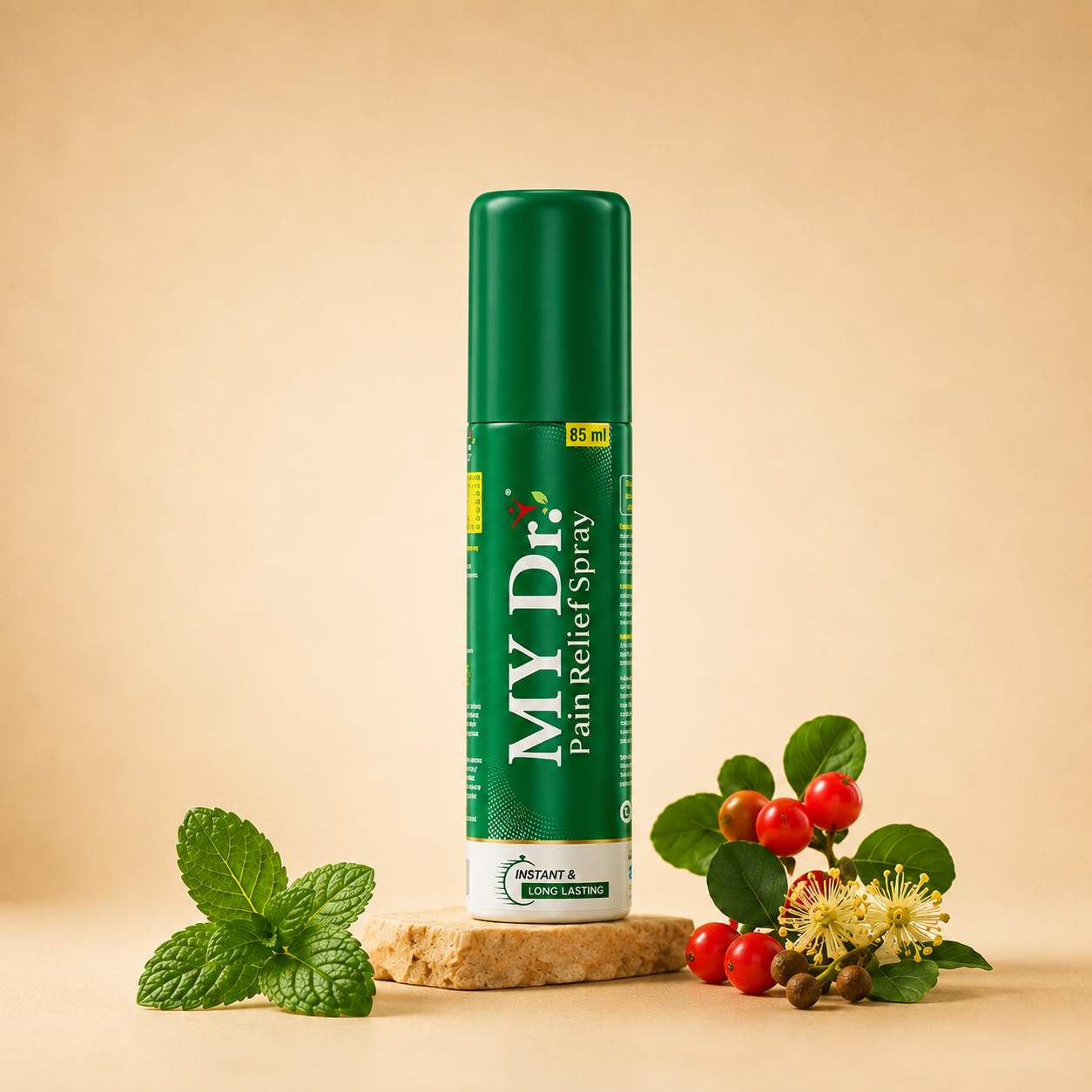 MY Dr. Pain Relief Spray – Instant Joint & Muscle Pain Relief | 100gm | Pack of 1
